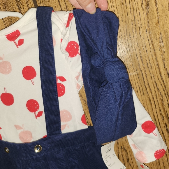 Cat & jack | apple overalls - Picture 2 of 3